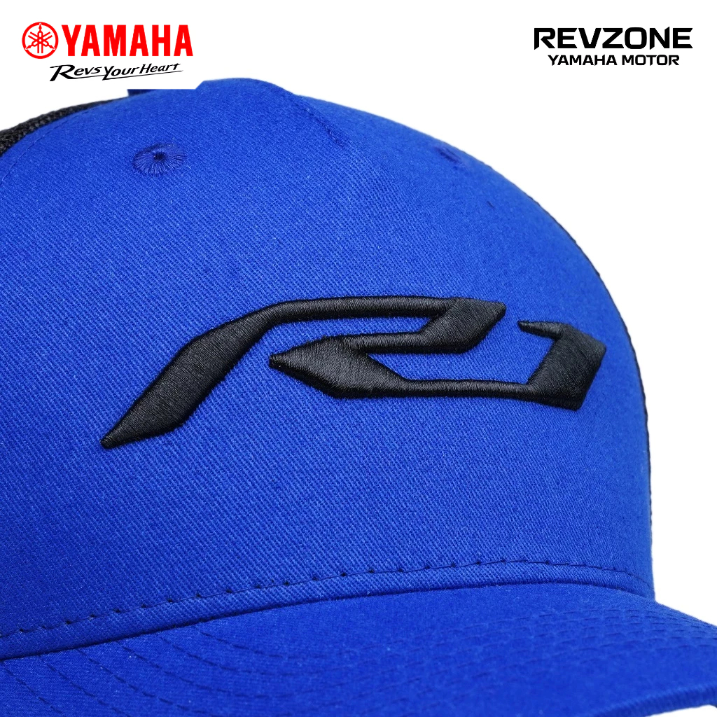 Nón Yamaha R1 Logo Màu Xanh