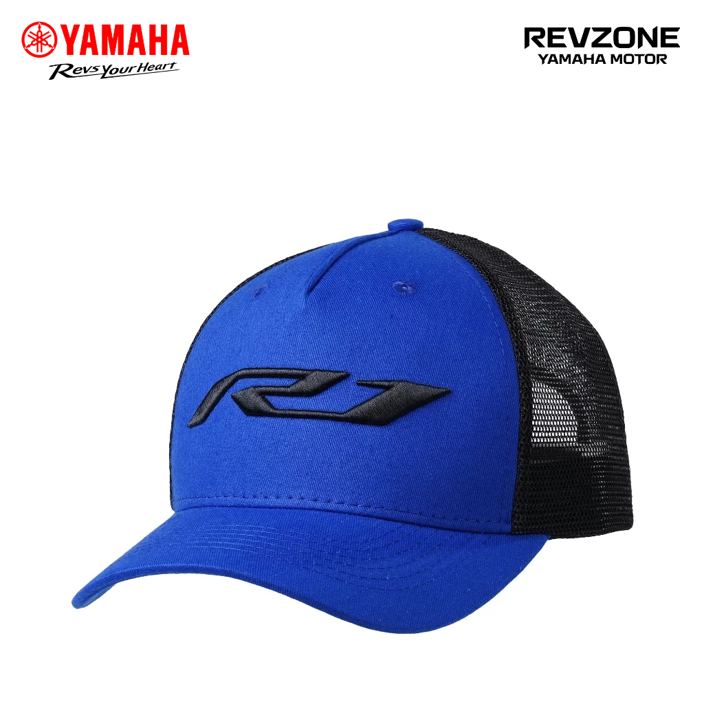 Nón Yamaha R1 Logo Màu Xanh