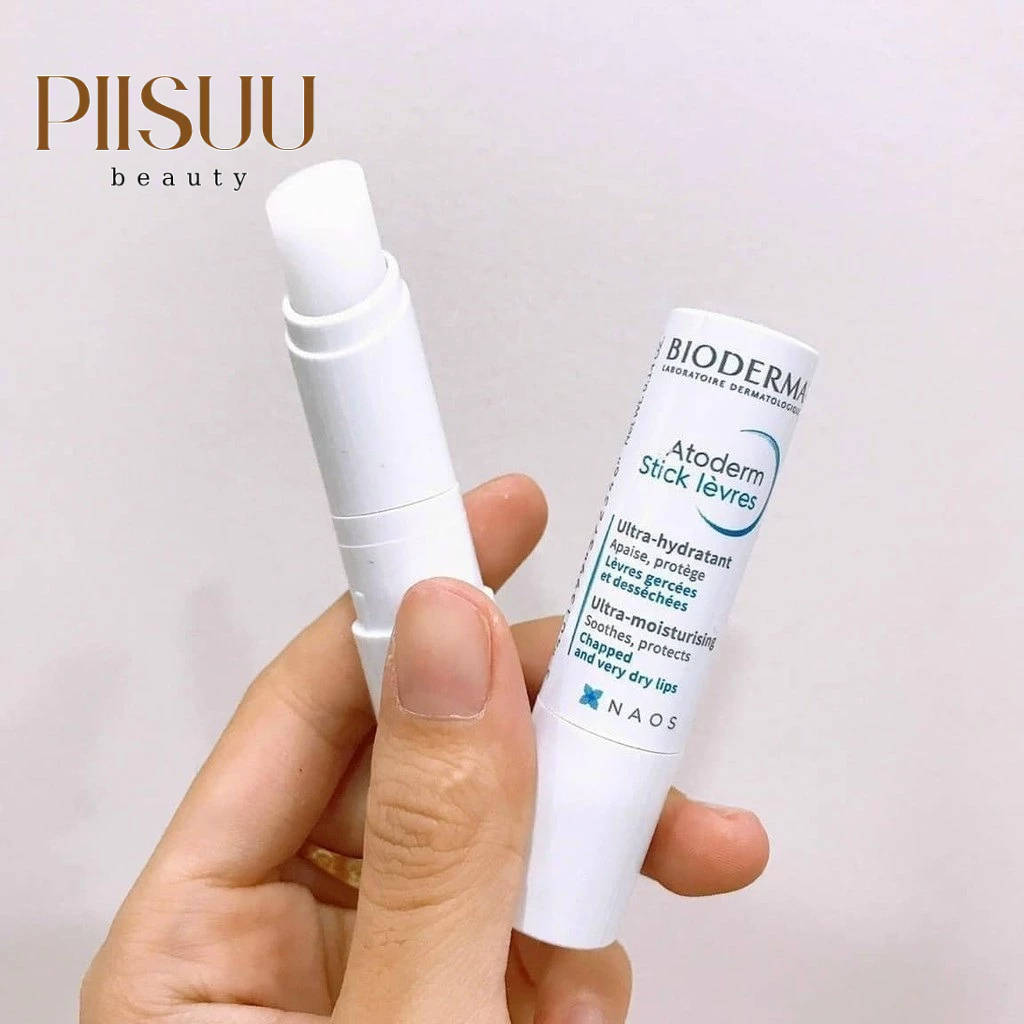 Son Dưỡng Môi Bioderma Atoderm Lèvres Stick 4g - Phục Hồi Chuyên Sâu, Trị Khô Nứt & Cấp Ẩm Kéo Dài