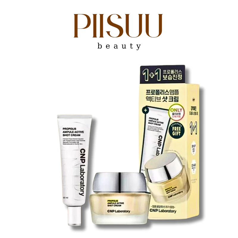 Kem Dưỡng Ẩm CNP Laboratory Propolis Active Cream 50ml - Phục Hồi, Tái Tạo và Dưỡng Ẩm Chuyên Sâu Da Chiết Xuất Keo Ong