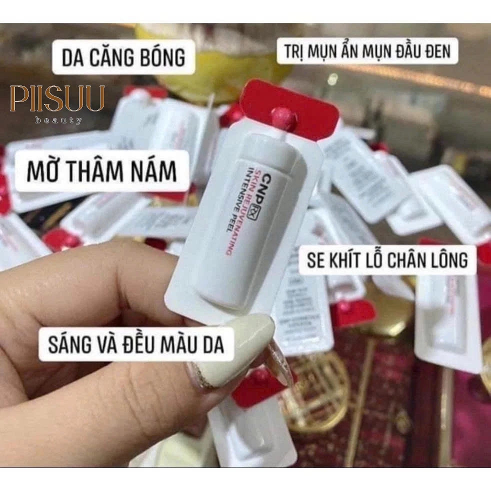 Sample Peel Da CNP Laboratory RX Rejuvenating Intensive Peel - Tái Tạo Bề Mặt, Cải Thiện Thâm Nám & Lỗ Chân Lông 2ml
