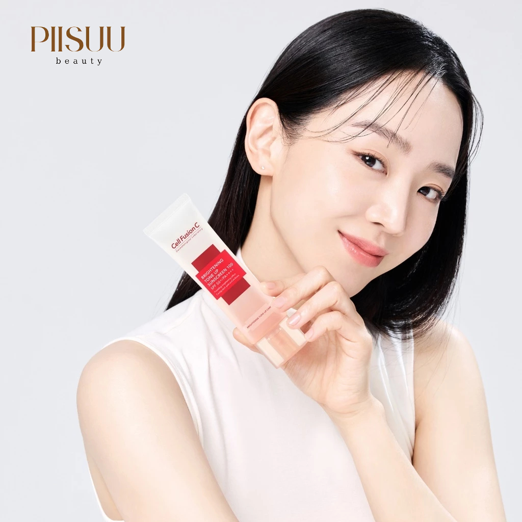 Kem chống nắng Cell Fusion C Nâng Tông Cho Mọi Loại Da Toning Sunscreen 100 SPF50+ Hàn Quốc