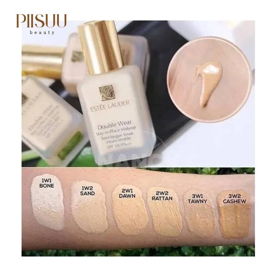 Kem Nền Estee Lauder Double Wear Stay-In-Place Makeup SPF10/PA++ Lâu Trôi 24h, Che Phủ Hoàn Hảo, Kiềm Dầu Tốt Nhất