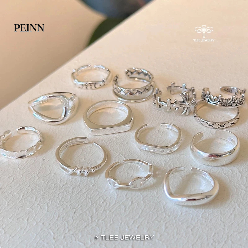 Women's 925 Silver Ring by Peinn Store