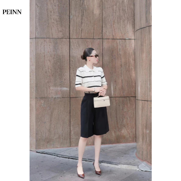[Peinn]QUẦN TÂY DÁNG LỬNG ỐNG RỘNG CHẤT VẢI CHÉO HÀN KHÔNG NHĂN LƯNG CAO SIÊU ĐẸP PHONG CÁCH NĂNG ĐỘNG DỄ MIX ĐỒ