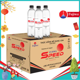 Thùng 24 Chai Fujiwa Speed 550ml - Nước uống bổ sung ion bù điện giải, bù khoáng dành cho người tập thể thao