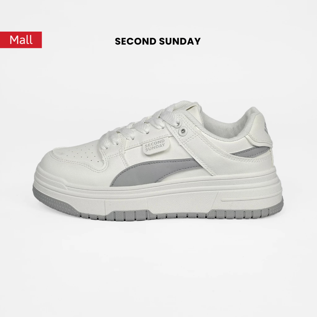 Giày Thể Thao Sneaker Nam Nữ Second Sunday Cloudline Đế Tăng Chiều Cao 4cm SK19