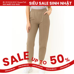 GIORDANO Quần Jogger Nữ City Wander Joggers 5425832