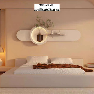 (Đèn led ẩn dùng điều khiển) Q3-Tranh treo tường đèn led trang trí cắm hoa, decor sau sofa, cửa hàng, quán spa hiện đại