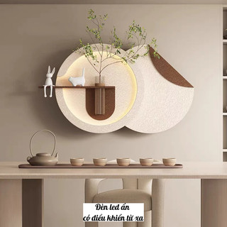 ( Hàng Cao Cấp )-Tranh Đèn Led Cắm Hoa Theo Ý Treo Phòng Khách, Deccor Quán Spa,Trang Trí Quán Nước, Quà Tặng Tân Gia