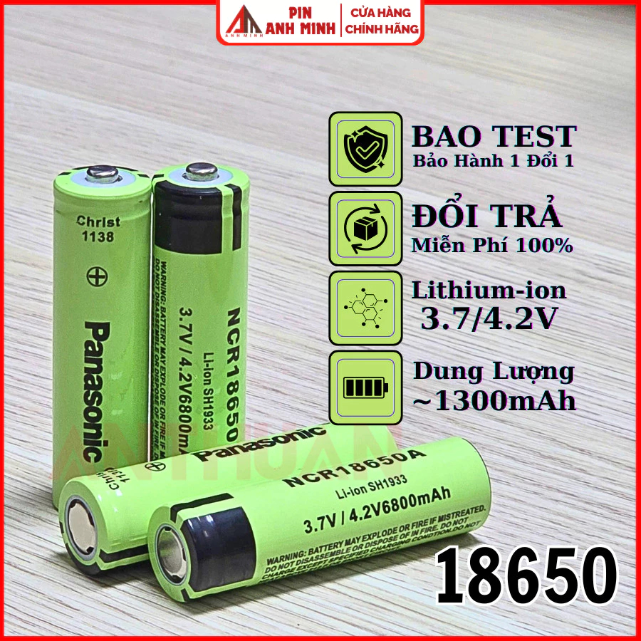 Pin 18650 - Giá Tốt, Miễn Phí Vận Chuyển, Đủ Loại | Shopee Việt Nam