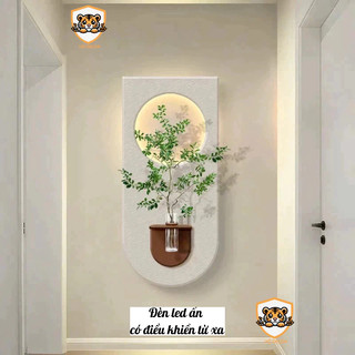 (HÀNG CAO CẤP đèn led có điều khiển) Tranh cắm hoa mẫu mới nhất decor nhà, phòng khách, quán cafe, spa, tranhchung cư