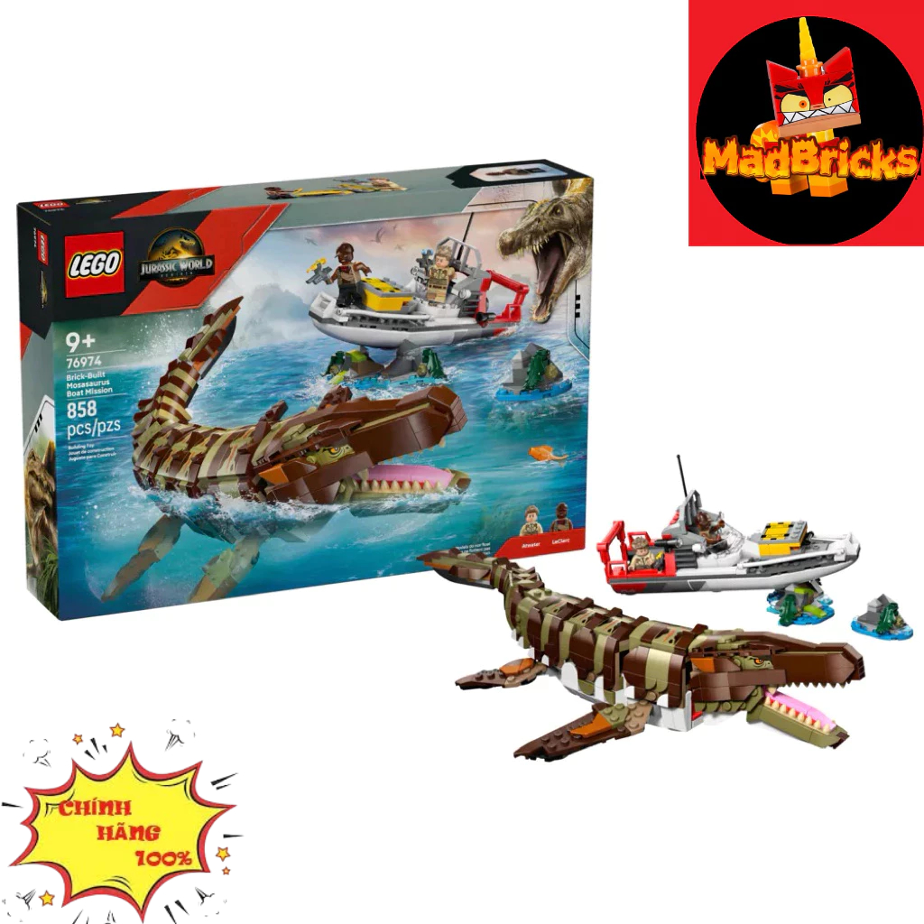 (HÀNG CÓ SẴN SIÊU RẺ ) Đồ chơi lắp ráp LEGO 76974 Brick-Built ...