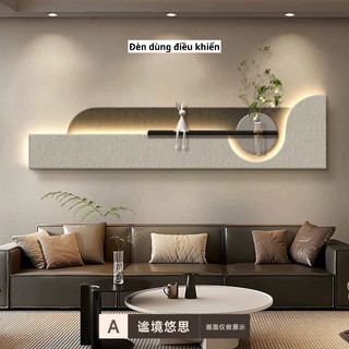 Đèn led có điều khiển- Tranh treo tường cắm hoa, tranh cát sần, tranh trang trí ghế sofa, quà tặng tân gia đẹp