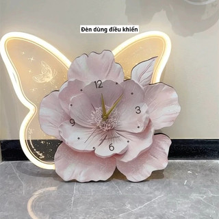 (B1) Đồng hồ đèn led trang trí đẹp Món quà ý nghĩa đẹp cho bạn gái, đồng hồ led decor đẹp