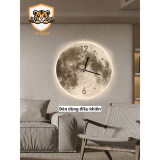 [AG] Đồng hồ treo tường hình dáng độc lạ cao cấp, tráng gương đẹp decor nhà, cửa hàng đẹp