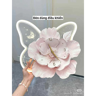 (B1) Đồng hồ đèn led trang trí đẹp Món quà ý nghĩa đẹp cho bạn gái, đồng hồ led decor đẹp