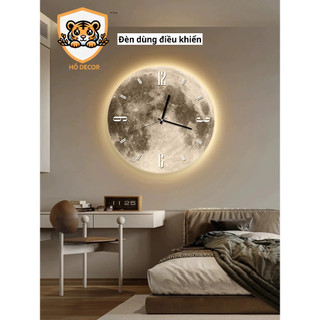 [AG] Đồng hồ treo tường hình dáng độc lạ cao cấp, tráng gương đẹp decor nhà, cửa hàng đẹp