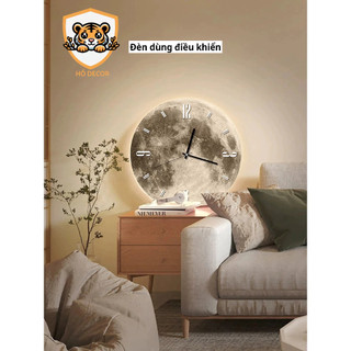 [AG] Đồng hồ treo tường hình dáng độc lạ cao cấp, tráng gương đẹp decor nhà, cửa hàng đẹp