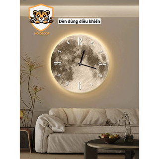 [AG] Đồng hồ treo tường hình dáng độc lạ cao cấp, tráng gương đẹp decor nhà, cửa hàng đẹp