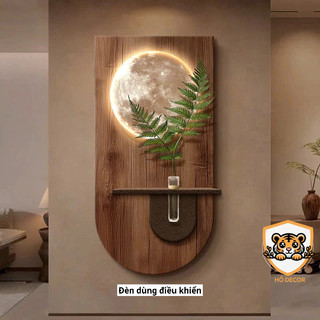 (HÀNG LOẠI 1)Tranh treo tường cắm hoa có đèn led sáng đẹp, tranh sáng tạo mới nhất 2025,trang trí phòng ngủ, phòng khách
