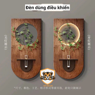 (HÀNG LOẠI 1)Tranh treo tường cắm hoa có đèn led sáng đẹp, tranh sáng tạo mới nhất 2025,trang trí phòng ngủ, phòng khách