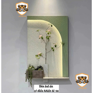 Tranh treo tường cắm hoa có đèn led, decor nhà, cửa hàng siêu xinh, sang trọng, quà tặng bạn