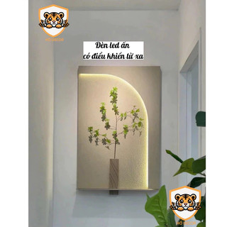 Tranh treo tường cắm hoa có đèn led, decor nhà, cửa hàng siêu xinh, sang trọng, quà tặng bạn