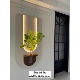 (HÀNG LOẠI 1) K18 Tranh cát có đèn sáng ẩn bên trong dùng điểu khiển từ xa, tranh cắm hoa, tranh treo tường trang trí
