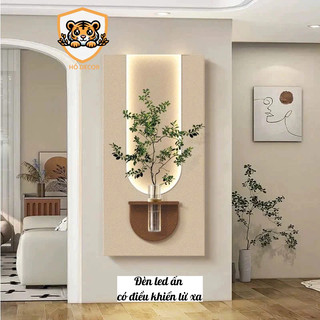 (Hàng loại 1 cao cấp ) Tranh treo tường cắm hoa decor nhà sang trọng, tranh trang trí phòng khách, quán cafe