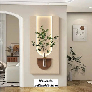 (HÀNG LOẠI 1) K18 Tranh cát có đèn sáng ẩn bên trong dùng điểu khiển từ xa, tranh cắm hoa, tranh treo tường trang trí