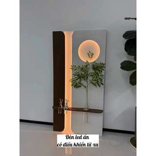 (HÀNG LOẠI 1) K18 Tranh cát có đèn sáng ẩn bên trong dùng điểu khiển từ xa, tranh cắm hoa, tranh treo tường trang trí