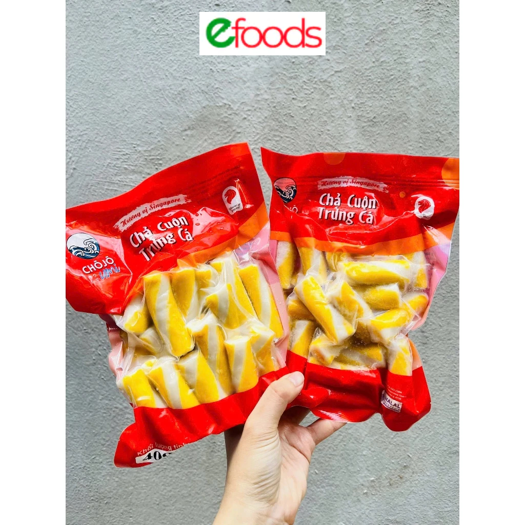 Chả Cuộn Trứng Cá Chojo – Dai Ngon, Đầy Nhân 400g - Hấp/Chiên/Thả Lẩu ...