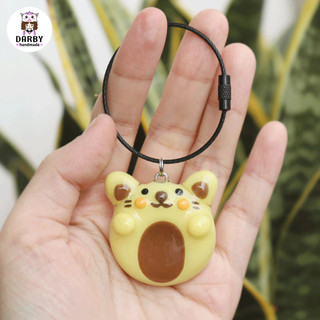 (Worry Stone LOẠI CAO CẤP) - Móc khóa đồ chơi giảm căng thẳng, lo lắng - Phủ RESIN trong suốt, nhẵn bóng như thủy tinh