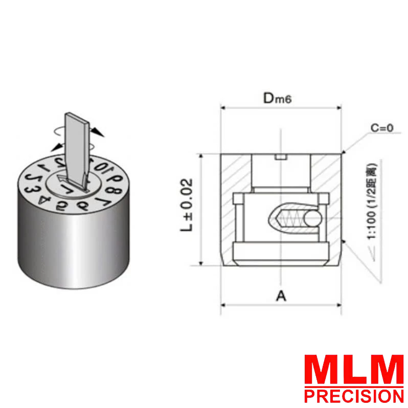 Dấu mộc năm tháng thường dùng nhiều trong ngành ép nhựa, khuôn mẫu, sản xuất linh kiện