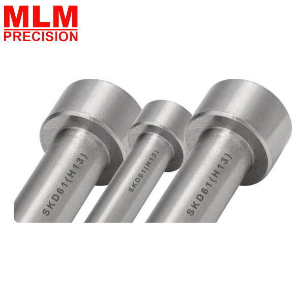 Ty đục H13 thép khuôn chất lượng cao- Thép khuôn cứng toàn bộ, oxy hóa bề mặt, độ cứng HV1000