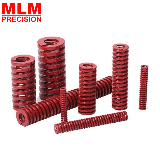 Lò xo khuôn mẫu màu đỏ đủ kích thước -100% thương hiệu & chất lượng cao
