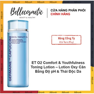 [cty] Exel Therapy O2 Comfort & Youth Toning Lotion 200ml - Toner Oxy Thanh Lọc Da Germaine