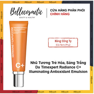 Germaine Timexpert Radiance C+ Illuminating Emulsion Nhũ Tương Trắng Da Chứa Vitamin C Trẻ Hóa