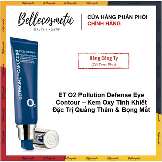 Excel O2 Pollution Defense Eye Contour 15ml - Kem Dưỡng Mắt Oxy Germaine Giảm Thâm Và Bọng Mắt