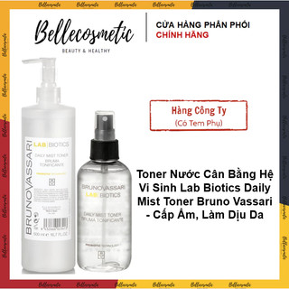 Daily Mist Toner Cân bằng PH - Toner Nước Cân Bằng Bruno Vassari Cấp Ẩm, Làm Dịu Cho Da Nhạy Cảm