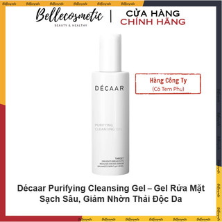 [Tem cty] Décaar Purifying Cleansing Gel – Gel Rửa Mặt Sạch Sâu, Giảm Nhờn Thải Độc Da