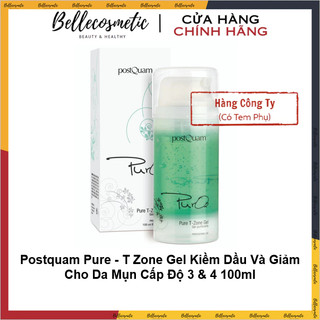 Postquam Pure T Zone Gel -  Kiềm Dầu Và Giảm Cho Da Mụn Cấp Độ 3 & 4 100ml