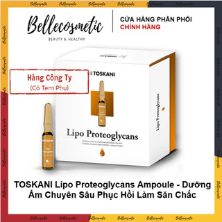 [hàng cty] Toskani Lipo Proteoglycans Ampoule - Tinh Chất Dưỡng Ẩm, Phục Hồi Da Hư Tổn kv