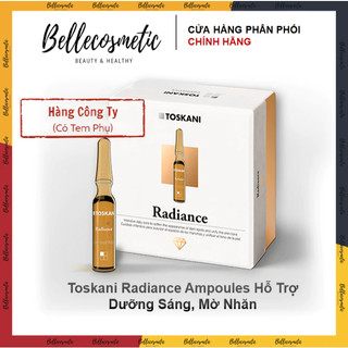 Toskani Radiance Ampoules - Hỗ Trợ Dưỡng Sáng, Mờ Nhăn Ampoule Trắng Sáng