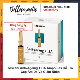 Toskani Anti-Ageing + HA Ampoules Hỗ Trợ Cấp Ẩm Da Và Giảm Nhăn Ampoule