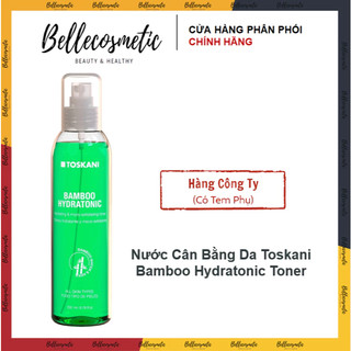 Toskani Bamboo Hydratonic Toner - Nước Cân Bằng Da cấp ẩm cho da khô mất nước kv