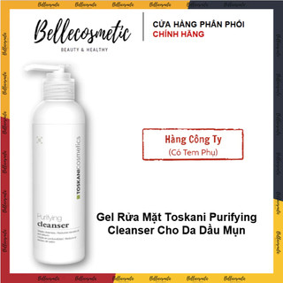 [hàng cty] Toskani Purifying Cleanser - Gel Rửa Mặt Da Dầu Mụn Cho Da Dầu Mụn kv