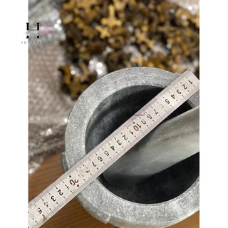 Cối đá giả cua chả size đại 20 cm và 13.5cm   HANMYNGHE