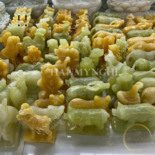 12 con giáp đá ngọc onyz 10 cm HANMYNGHE